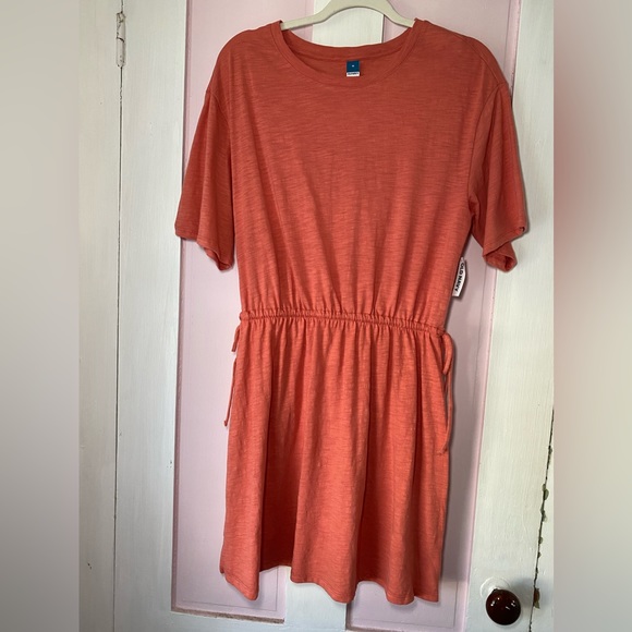 Waist-Defined Slub-Knit Mini Dress - Picture 6 of 12